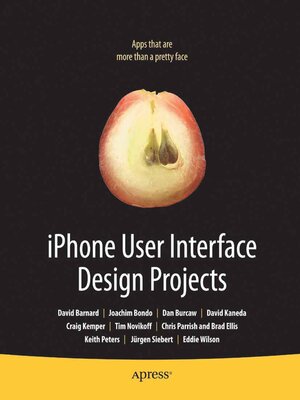 cover image of iPhone User Interface Design Projects
